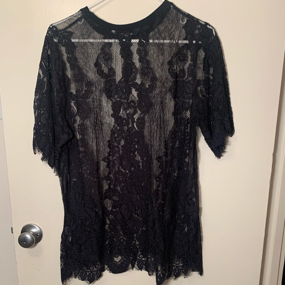 Paper Tee see through size 1X